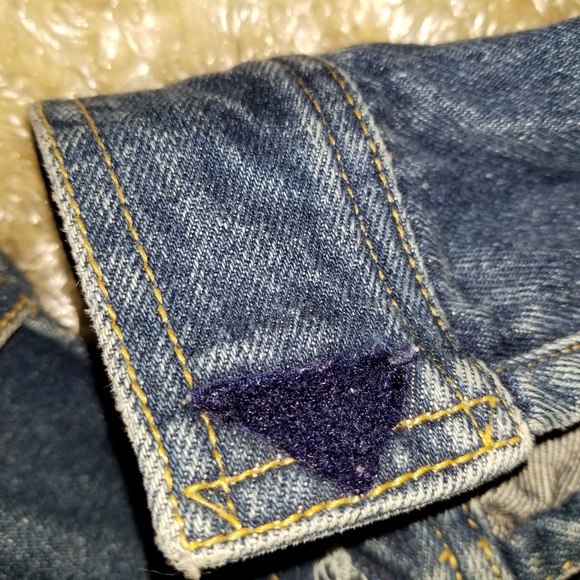 Men's Vtg 80s Jordache Colorblock Jean Jacket M Streetwear Hip Hop Rocker - Picture 5 of 11